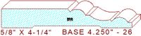 Baseboard 4-1/4" - 26 Baseboard 4-1/4" - 26