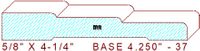 Baseboard 4-1/4" - 37 Baseboard 4-1/4" - 37