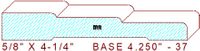 Baseboard 4-1/4" - 37