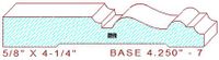 Baseboard 4-1/4" - 7 Baseboard 4-1/4" - 7