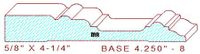 Baseboard 4-1/4" - 8 Baseboard 4-1/4" - 8