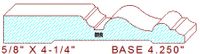 Baseboard 4-1/4" Baseboard 4-1/4"