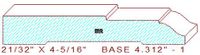 Baseboard 4-5/16" - 1 Baseboard 4-5/16" - 1