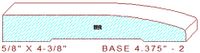 Baseboard 4-3/8" - 2 Baseboard 4-3/8" - 2