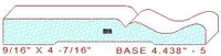 Baseboard 4-7/16" - 5 Baseboard 4-7/16" - 5