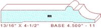 Baseboard 4-1/2" - 11 Baseboard 4-1/2" - 11