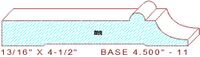 Baseboard 4-1/2" - 11