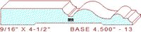 Baseboard 4-1/2" - 13 Baseboard 4-1/2" - 13
