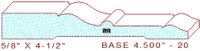 Baseboard 4-1/2" - 20 Baseboard 4-1/2" - 20