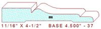 Baseboard 4-1/2" - 37 Baseboard 4-1/2" - 37