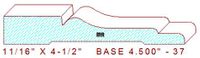 Baseboard 4-1/2" - 37