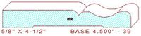 Baseboard 4-1/2" - 39