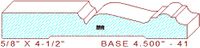 Baseboard 4-1/2" - 41 Baseboard 4-1/2" - 41