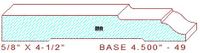 Baseboard 4-1/2" - 49 Baseboard 4-1/2" - 49