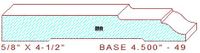 Baseboard 4-1/2" - 49