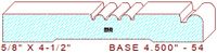 Baseboard 4-1/2" - 54 Baseboard 4-1/2" - 54
