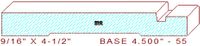 Baseboard 4-1/2" - 55 Baseboard 4-1/2" - 55