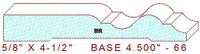 Baseboard 4-1/2" - 66 Baseboard 4-1/2" - 66