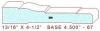 Baseboard 4-1/2" - 67