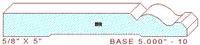 Baseboard 5" - 10 Baseboard 5" - 10