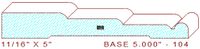 Baseboard 5-1/2" - 104 Baseboard 5-1/2" - 104