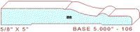 Baseboard 5" - 106 Baseboard 5" - 106