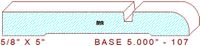 Baseboard 5" - 107 Baseboard 5" - 107