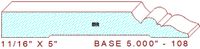 Baseboard 5" - 108 Baseboard 5" - 108