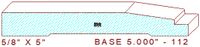 Baseboard 5" - 112