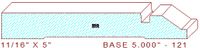 Baseboard 5" - 121 Baseboard 5" - 121