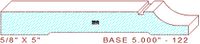 Baseboard 5" - 122 Baseboard 5" - 122