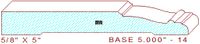 Baseboard 5" - 14 Baseboard 5" - 14