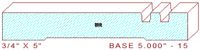 Baseboard 5" - 15 Baseboard 5" - 15
