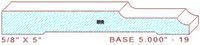 Baseboard 5" - 19 Baseboard 5" - 19