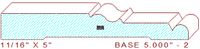 Baseboard 5" - 2 Baseboard 5" - 2