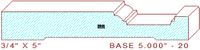 Baseboard 5" - 20 Baseboard 5" - 20