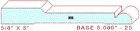 Baseboard 5" - 25 Baseboard 5" - 25