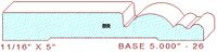 Baseboard 5" - 26 Baseboard 5" - 26