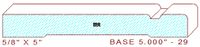 Baseboard 5" - 29 Baseboard 5" - 29