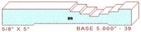 Baseboard 5" - 39 Baseboard 5" - 39