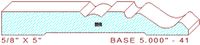 Baseboard 5" - 41 Baseboard 5" - 41