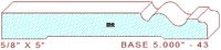 Baseboard 5" - 43 Baseboard 5" - 43