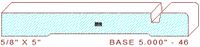 Baseboard 5" - 46 Baseboard 5" - 46