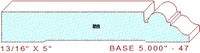 Baseboard 5" - 47 Baseboard 5" - 47