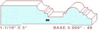 Baseboard 5" - 49 Baseboard 5" - 49
