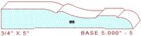 Baseboard 5" - 5 Baseboard 5" - 5