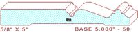 Baseboard 5" - 50 Baseboard 5" - 50