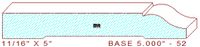 Baseboard 5" - 52 Baseboard 5" - 52