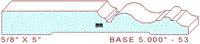 Baseboard 5" - 53 Baseboard 5" - 53