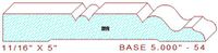 Baseboard 5" - 54 Baseboard 5" - 54